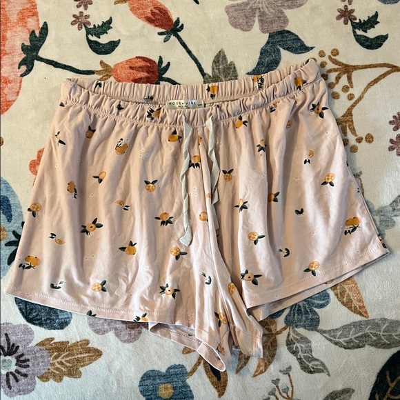 Orange 🍊 Print Lounge Shorts - Picture 1 of 2